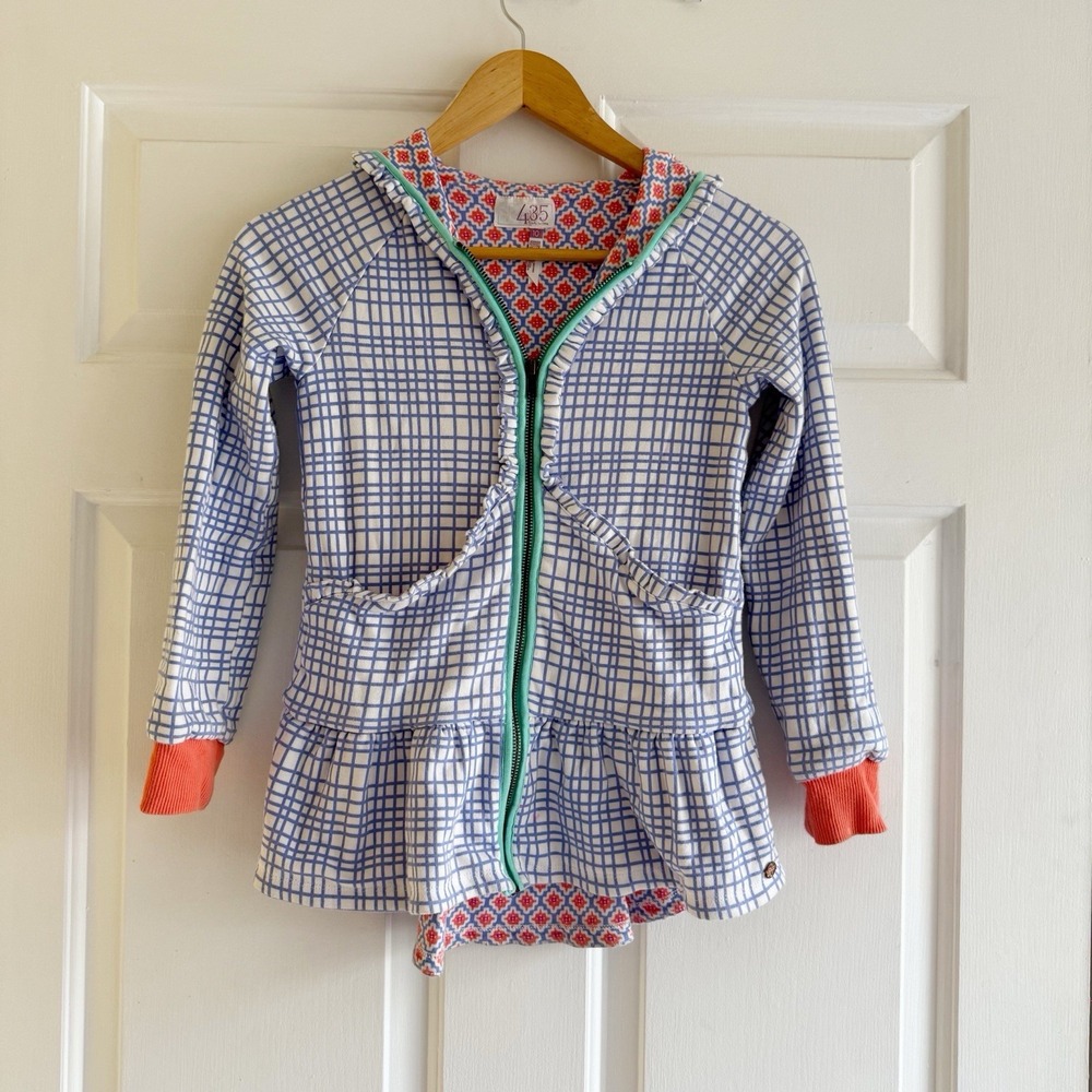 Matilda Jane 435 Size 10 Girls The Adventure Begins Full Zip Jacket Hoodie